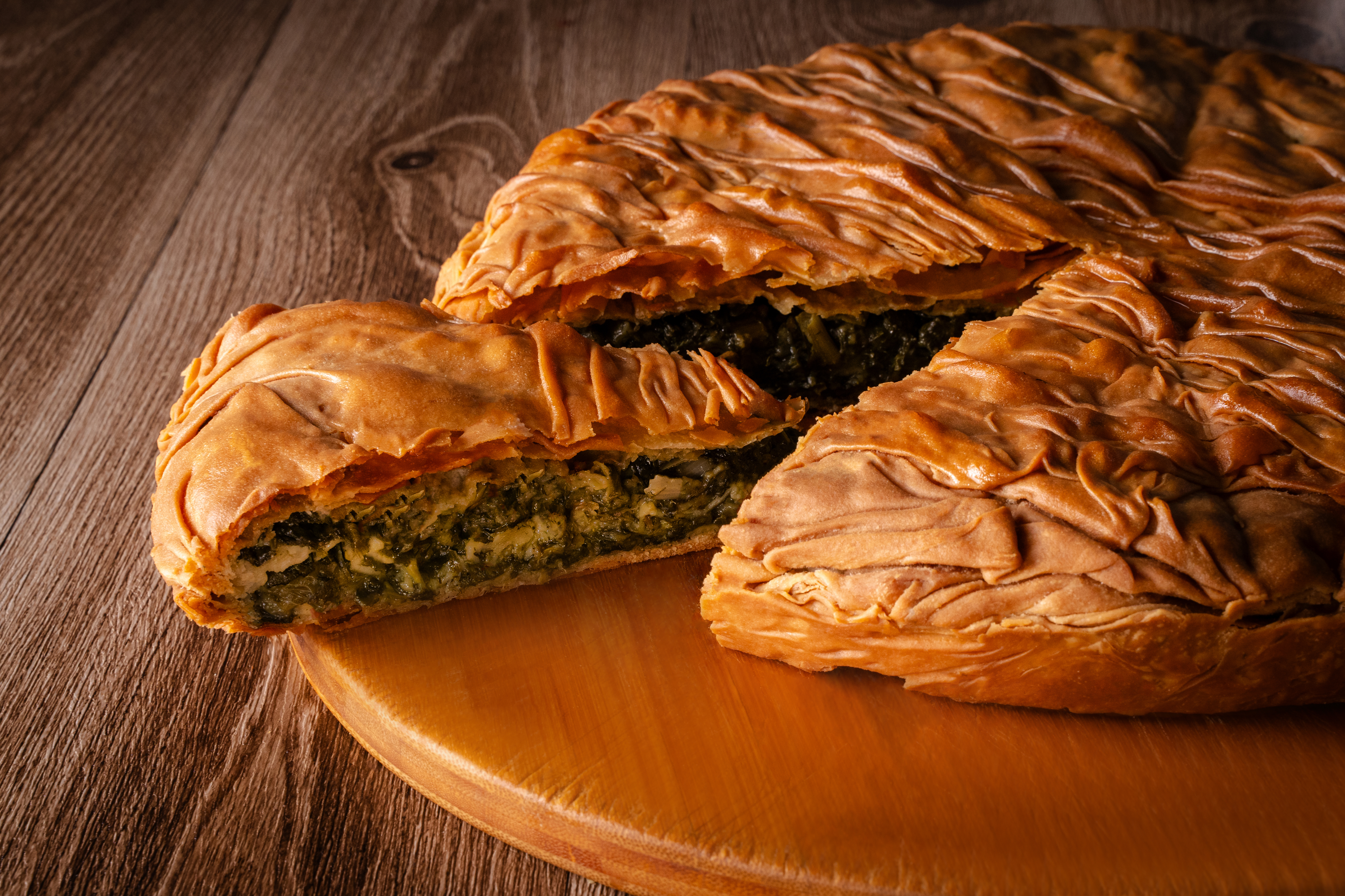 Round Spinach Pie 10PCS