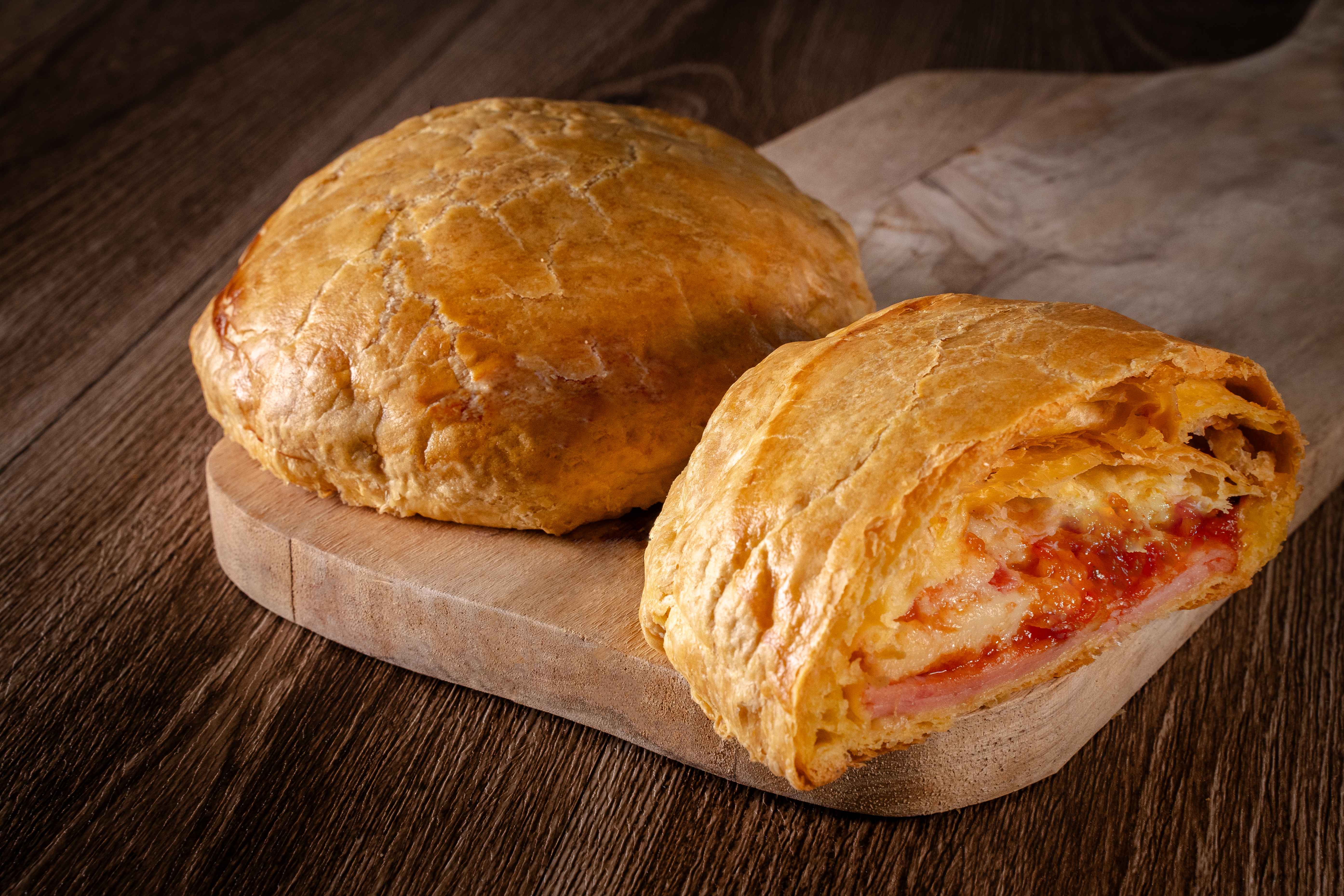 Special Patati Double Ham with Sauce